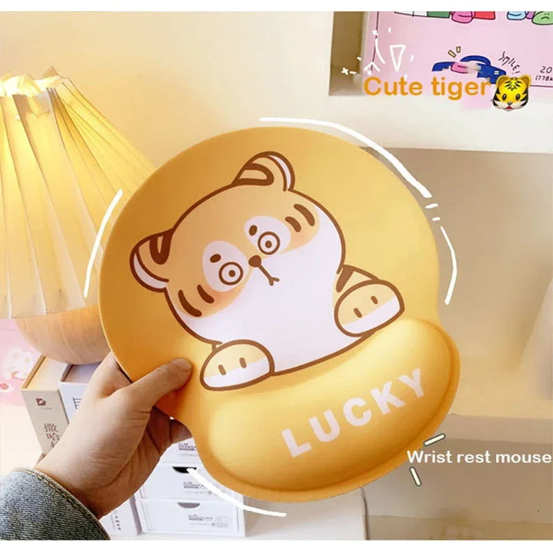 Mouse Pad Non-Slip EVA Wristband Gaming Mousepad Solid Color Mice Mat Comfortable Mouse Pad Gamer For PC Laptop 25*23