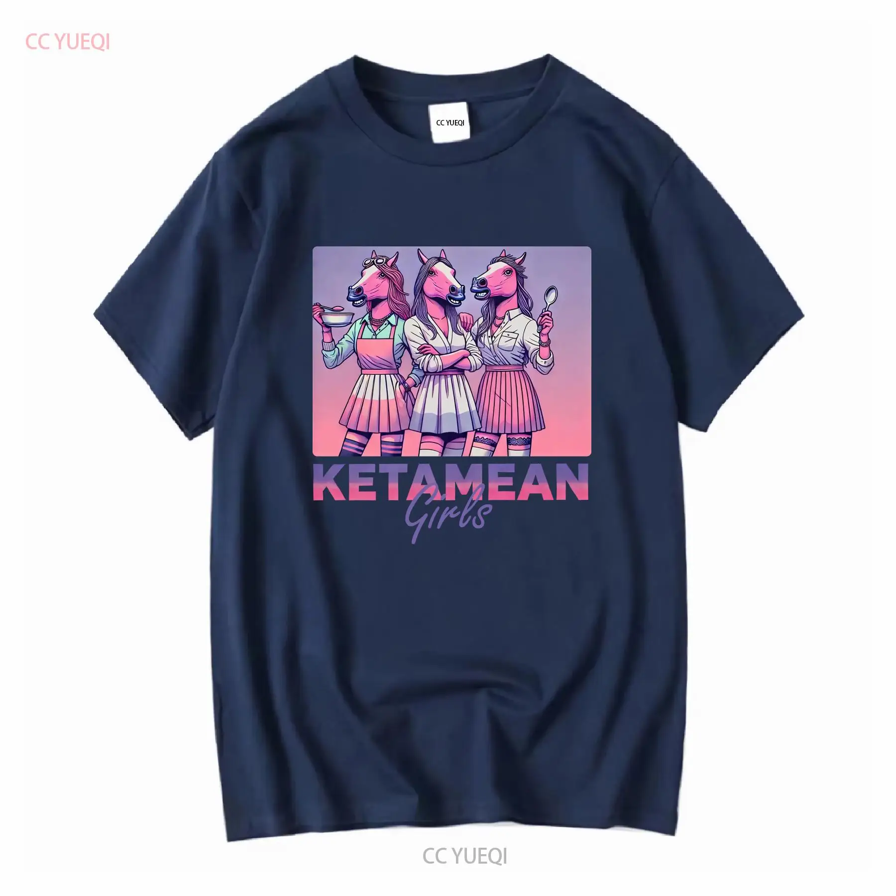 تي شيرت للفتيات من Ketamean يعني تي شيرت ميمي مضحك ومضحك لحفلة عيد ميلاد الملكة القتل بأكمام طويلة أو قصيرة عتيقة #2