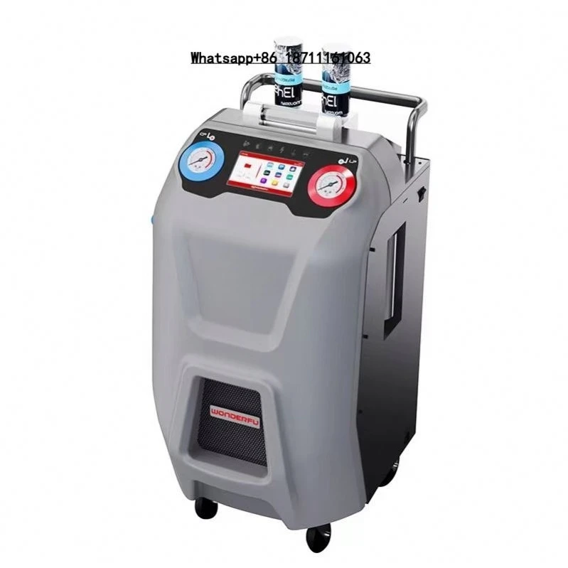 R134a Automatic Air Conditioner System Refrigerant Recovery Machine Essential Car Care Equipment