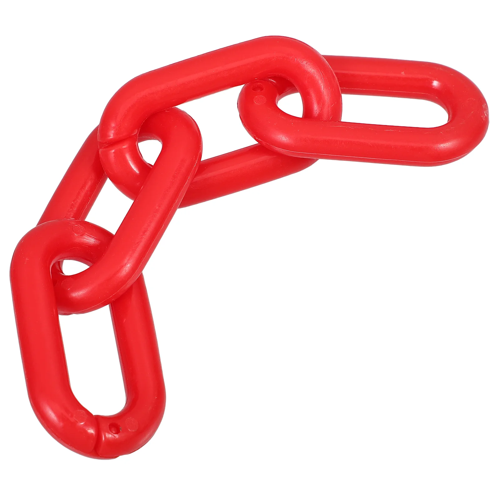 Accesorios de cono de tráfico, mosquetón de bloqueo de cadena de cuentas de plástico, eslabones de juguete para bebé, 4 Uds.