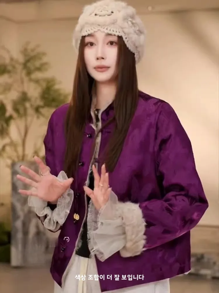 nouveau-chinois-sle-violet-vetements-d'exterieur-femmes-conception-ample-sensation-automne-hiver-nouveau-haut-de-gamme-sentiment-manner-haut-tendance