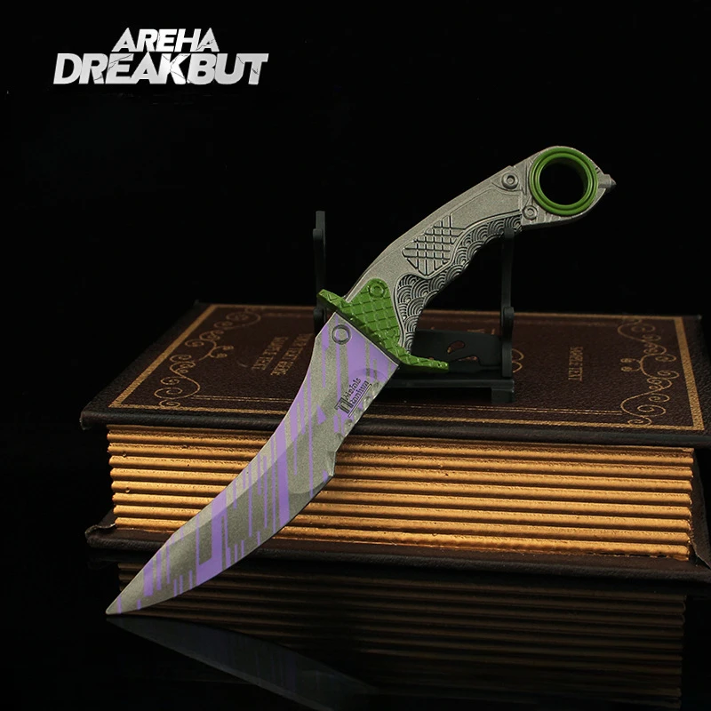 22 cm Arena Breakout Game Randapparatuur Rapid Attack Kromzwaard Weapo Model Legering Mes Ornamenten Collectie Ambachten Geschenken Speelgoed Kinderen