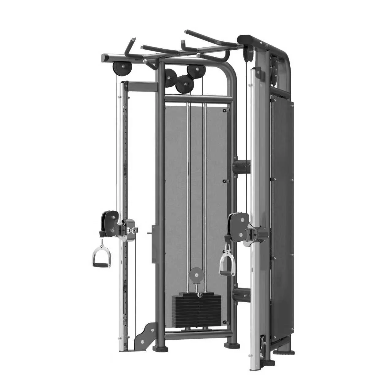 Comprehensive Bodybuilding Multi-Functional Strength Training Adjustable Cable Crossover Cable Machine Fitness Weight Machine