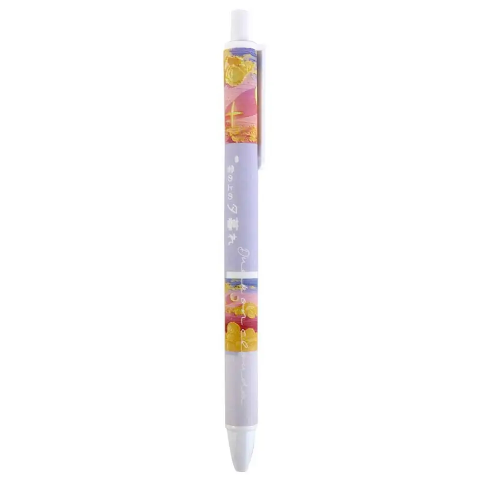 Office Accessories Stationery Cartoons 0.5mm Blue Washable Handle Student Pen Press Pen Erasable Pen Gel Pens