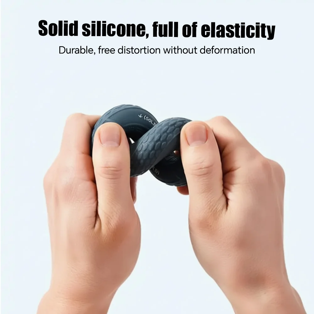 1 قطعة سيليكون فليكس قبضة المدرب 20-80LB المقاومة تجتاح البنصر المدرب العضلات نقالة المتوسع تجريب اللياقة البدنية جهاز