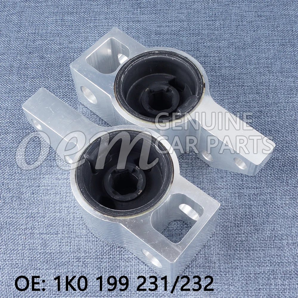 2PCS for Volkswagen GOLF GTI MK5 MK6 Touran Caddy Audi A3 Front Suspension Parts Control Bushing 1K0199231 1K0199232 1K0199231J