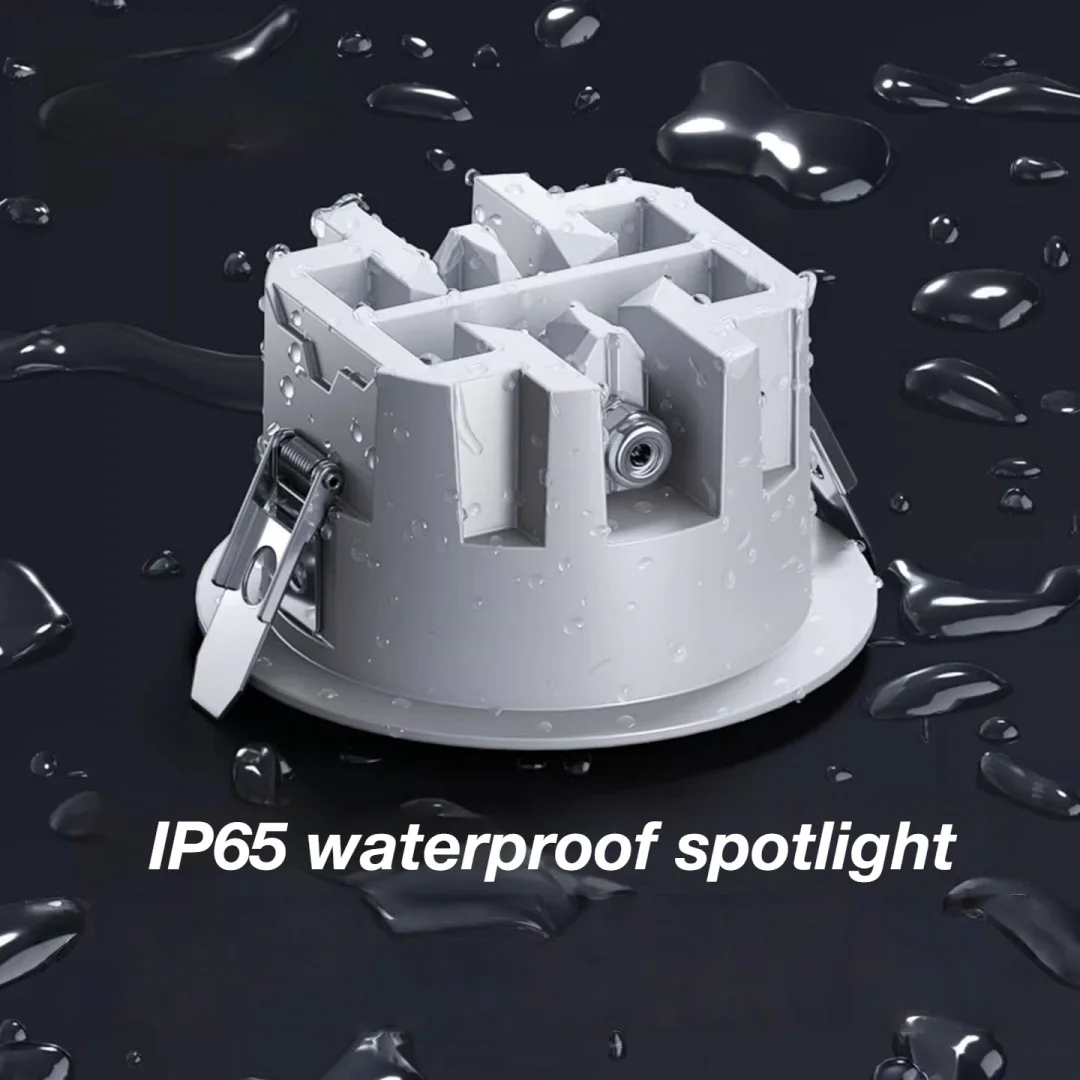 Recessed IP65 Waterproof LED Downlights embedded Spotlight Ceiling Lights Dimmable For Kitchen Washbasin Bathroom Home Decor