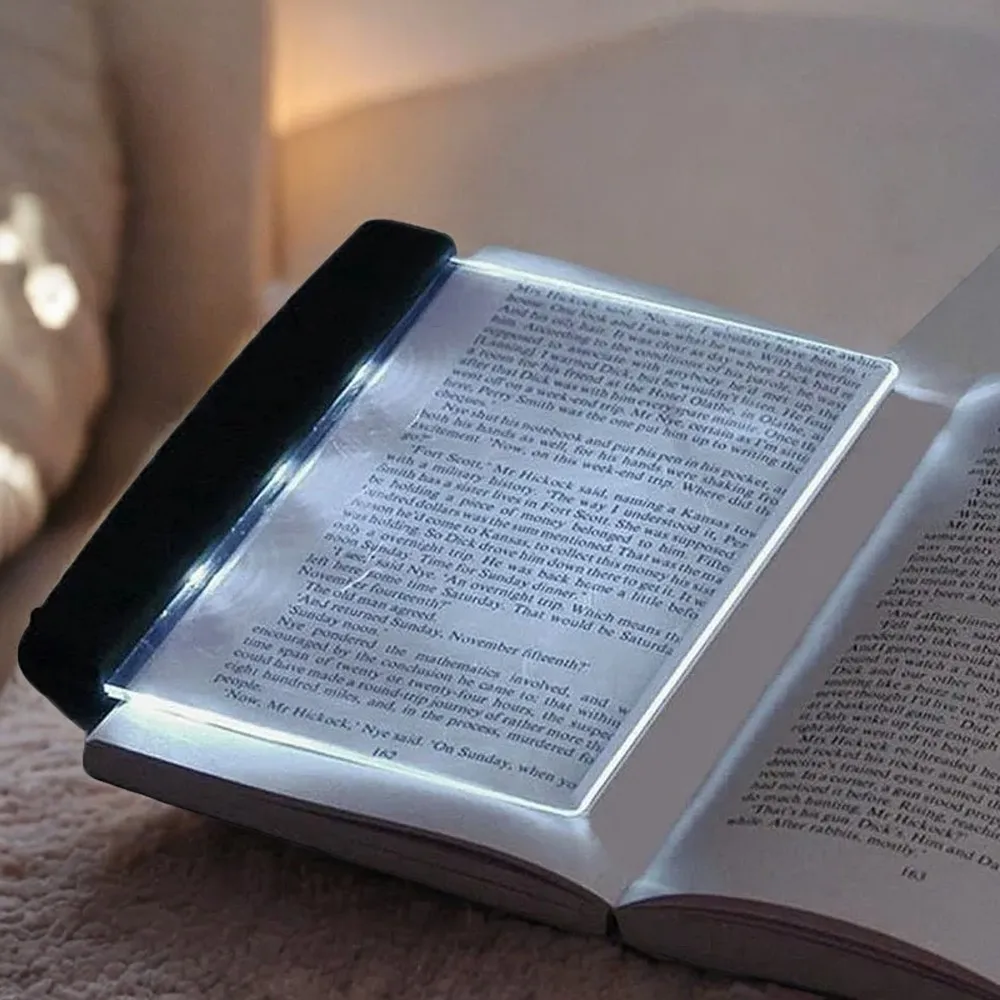 Ultra-Portable, Innovative, and Eye-Caring Wireless LED Book Lamp - Convenient AAA Battery-Powered 17cm Table Lamp for Night Rea