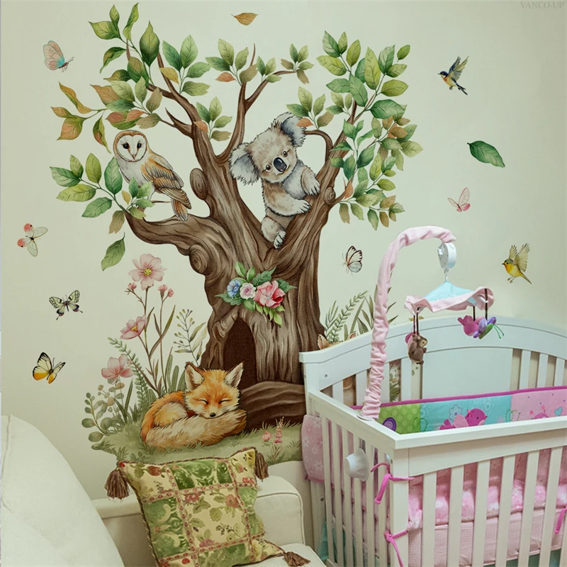 Çizgi Film Tarzında Sevimli Ti - Baby Nursery Tree incelemesi ve fiyatı