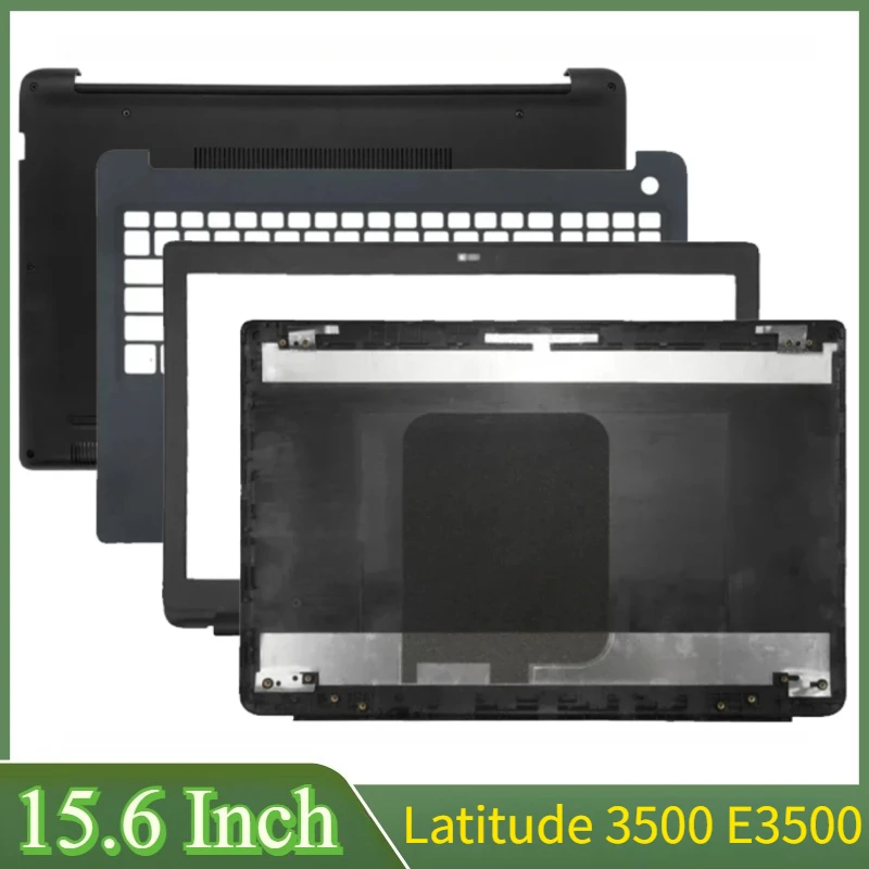 

15,6 дюймов для ноутбука Latitude 3500 E3500, задняя крышка ЖК-дисплея, передняя панель, петли, упор для рук, нижняя часть корпуса 00C7J2 0KPH5P 0W6HTC