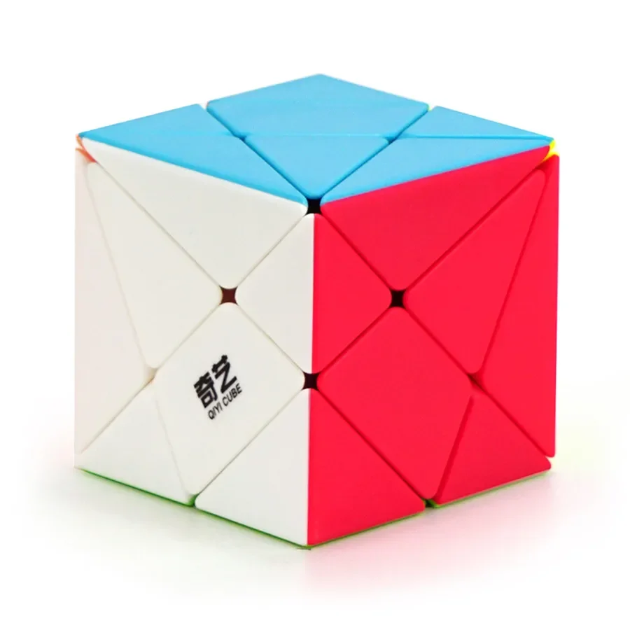 Qiyi Windmill /Fisher /Axis 3x3 Black / Puzzle bez naklejek Magic Cube Zabawki dla dzieci Prezent Zabawka Cubo Magico