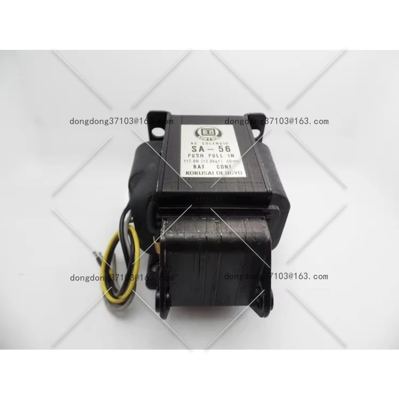 

AC electromagnet SA-56 220v 380V suction 12KG stroke 40MM full copper coil