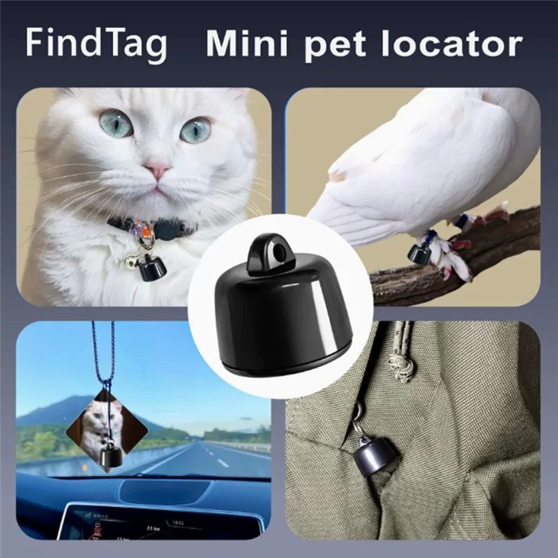 AB25-Localizador de mascotas con posicionamiento Global, Mini rastreador GPS para palomas y pájaros, seguimiento de ubicación en tiempo Real resistente al agua
