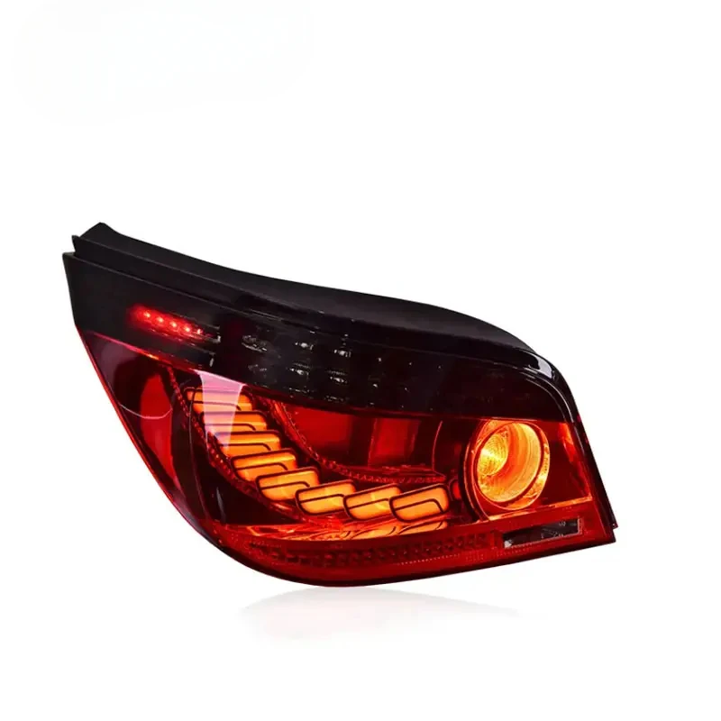 SJC Auto Car Lights Tail Lights For BMW 5 Series E60 2003-2009 Taillight Assembly Dragon Scale Turn Signal Lightscustom