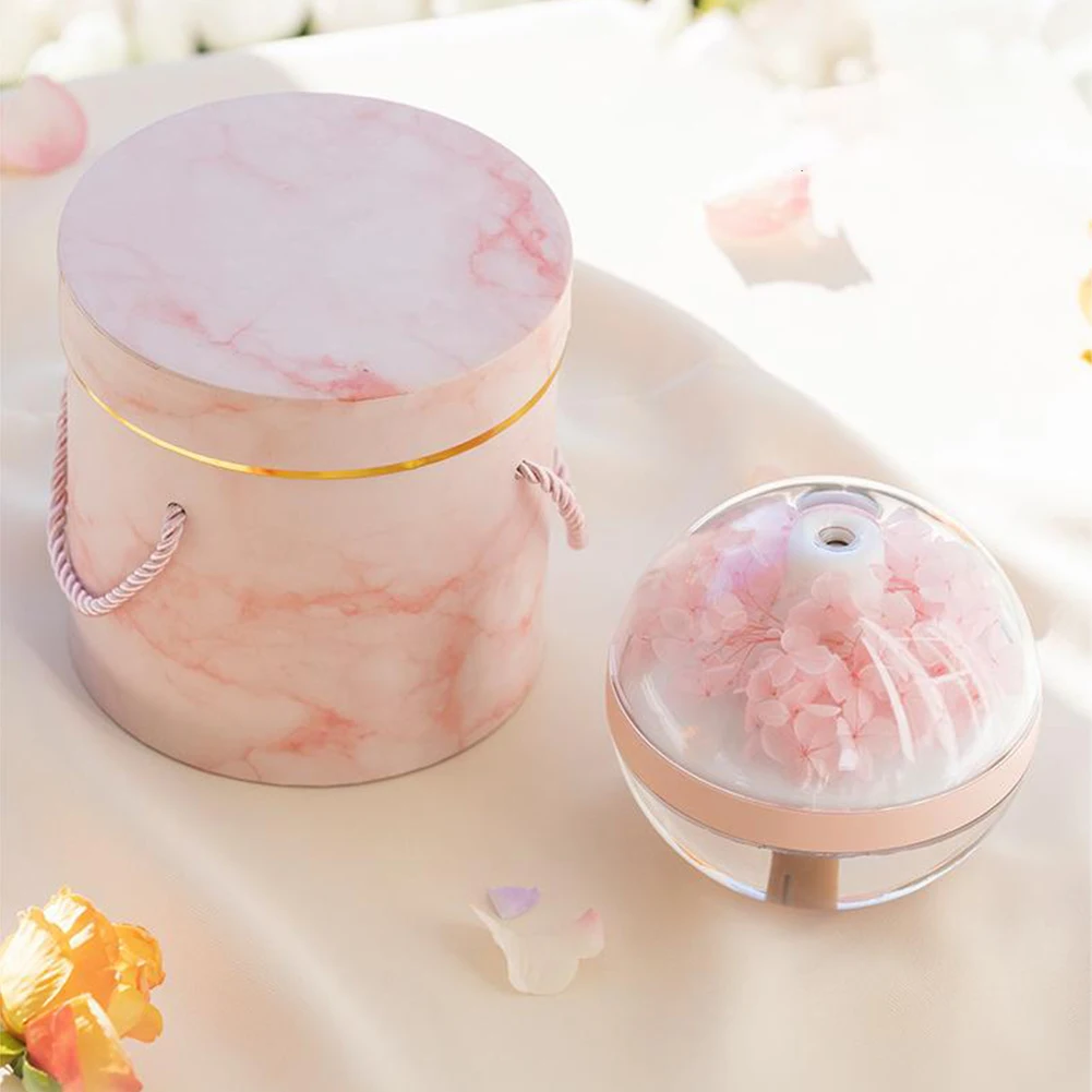 Warm White Lamp Air Humidifier Portable Wireless Design Portable And Wireless Design USB Rechargeable Features