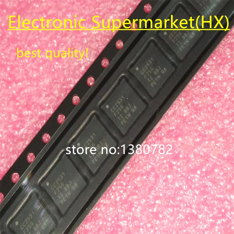 

Free Shipping 10pcs-50pcs CC2531F256 CC2531 CC2531F256RHAR QFN-40 New original IC In stock!