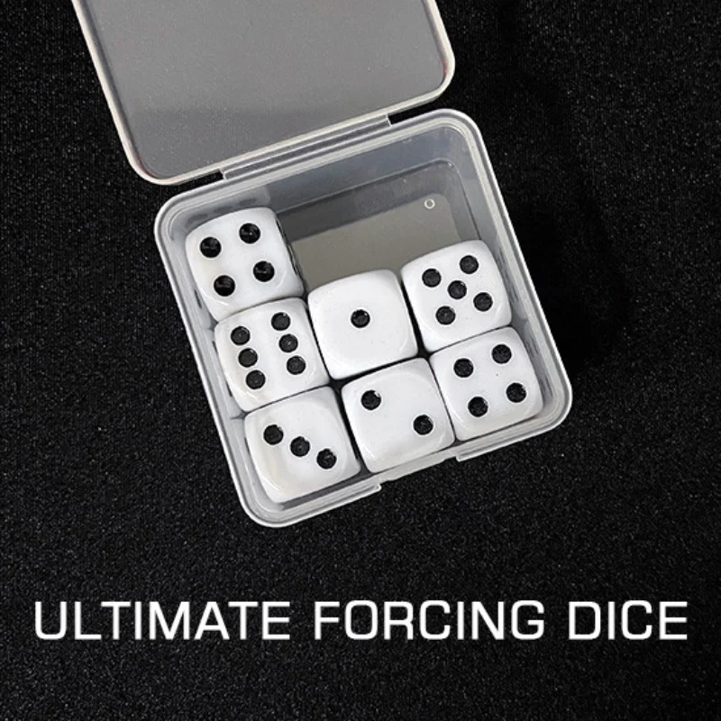 Ultimate Forcing Dice Close Up Magic Tricks Force A Number Magia Parlor Illusions Gimmicks Mentalism Props Street Bar Trick