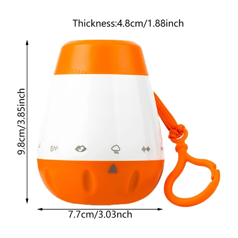 Генератор звука для детской терапии для малышей, детский белый шум, звуковая машина, помощник для сна, успокаивающая игрушка для