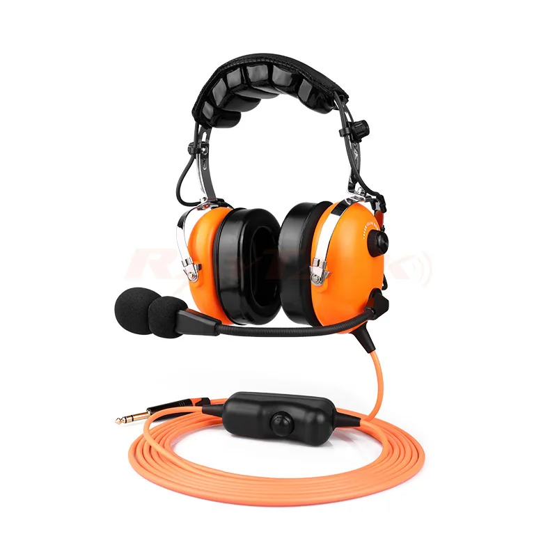 The Ground Supports Yellow Premium Noise Cancelling Headphones with Professional Noise Cancellation Controllable Function