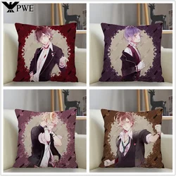 New Custom DIABOLIK LOVERS Pillowcase Sofa Decorative Cushion Cover Pillowcase Home Decor Drop Shipping Wholesale