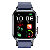 S18 Smart Watch 2.01inch Air Pump Airbag Accurate Blood Pressure Measurement Health Monitoring Bluetooth Call SOS Smartwatch