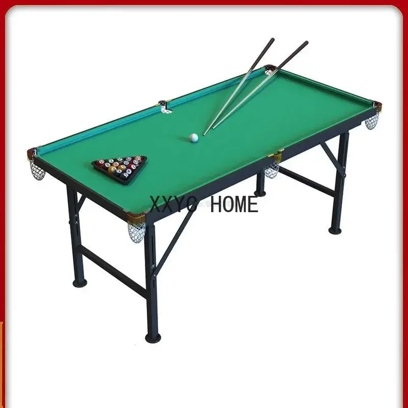 Standard Foldable Lift Home Version Indoor Pool Table Set Children's Play Sports Balls Family Fun Entertainment