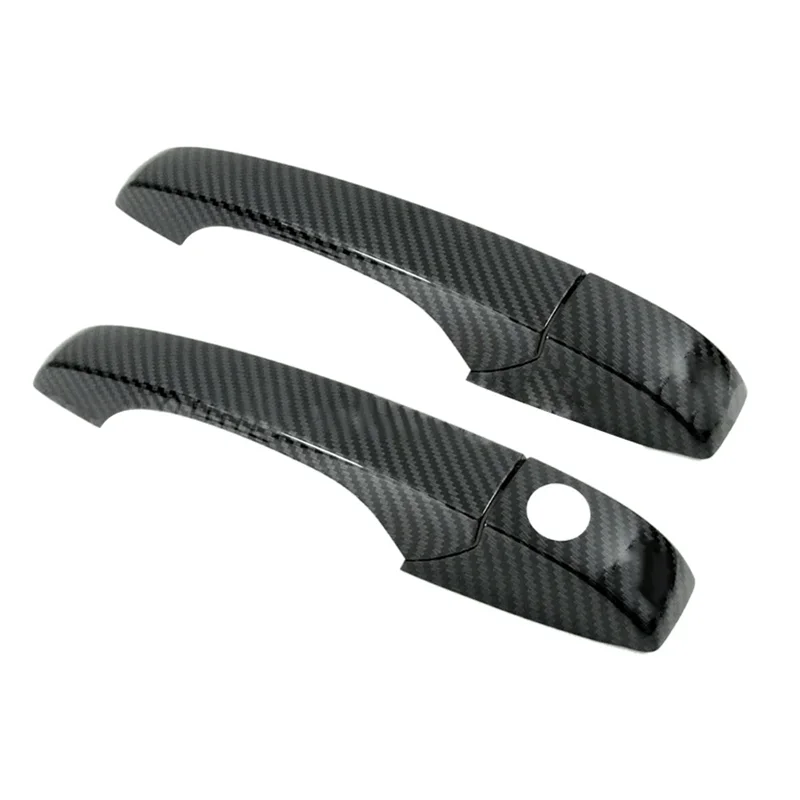 

10 шт./компл., боковая отделка зеркала заднего вида, комплект крышек дверной ручки для Dodge Durango SUV 2011-2020, аксессуары