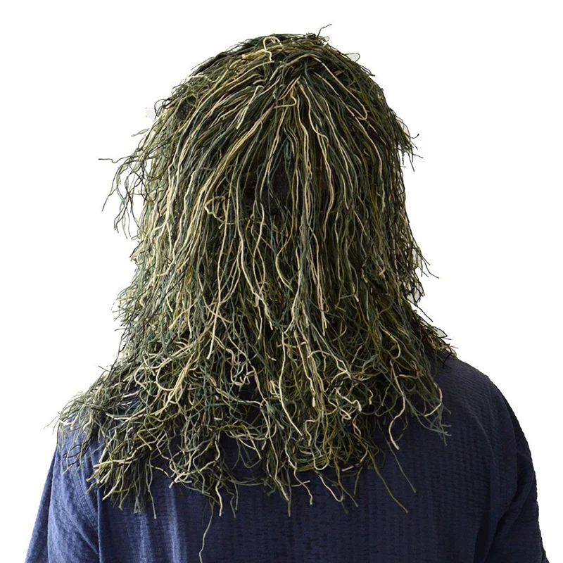 التكتيكية الادسنس قناص موقع قراء دعوى هود التمويه القبعات ل Ghillie دعوى الصيد الألوان CS لعبة غطاء رأس