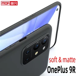 Matte TPU case for OnePlus 9R, soft, ultra thin, non-slip, full back cover for camera