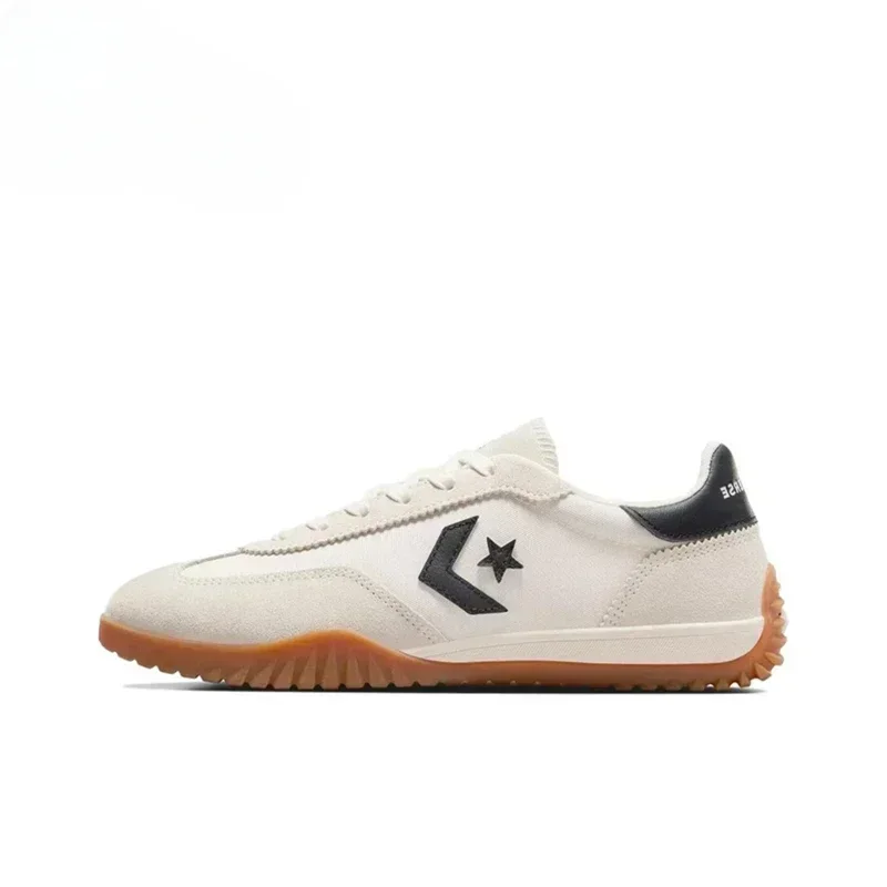 Converse Run Star formateurs hommes et femmes chaussures de Skateboard cuir antidérapant bas en plei