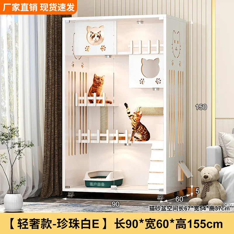 

Деревянный домик-клетка для кошек Cat Villa Foster: Эко-отель для питомцев