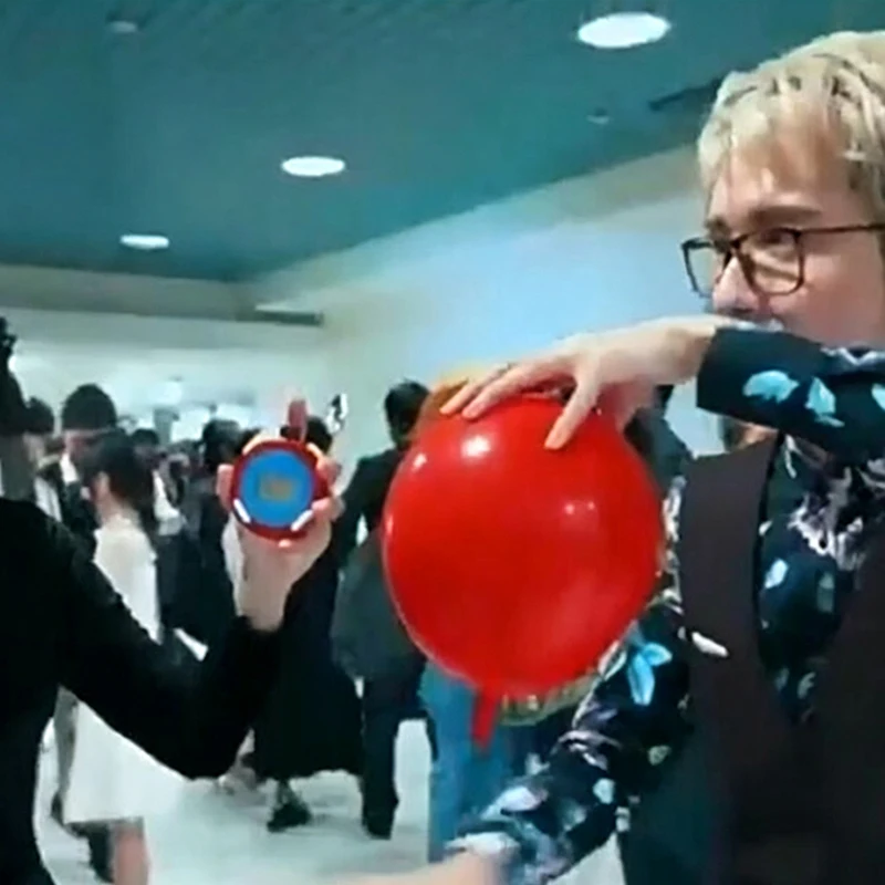 OZONE Balloon Breath Stop Magic Balloon Control Trick Stop Deflating Street Party Close Up Magic Prop Illusion Gimmick Magia Mag
