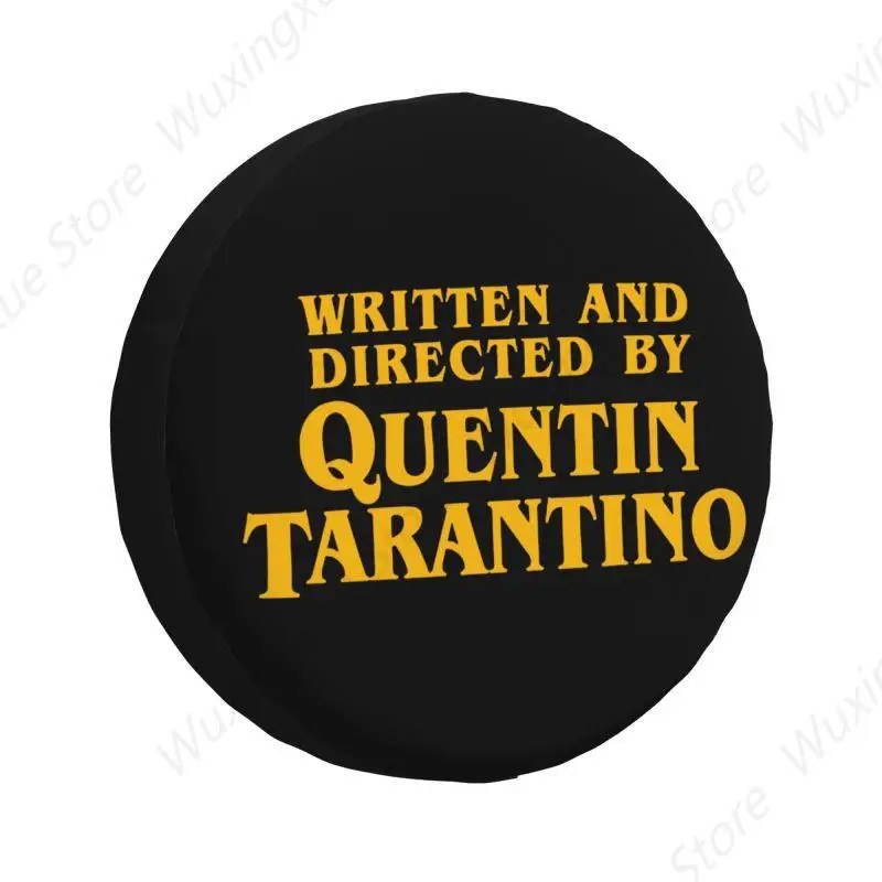 Custom Quentin Tarantino Spare Tire Cover for Honda CRV Jeep SUV Camper Pulp Fiction Kill Bill Movie Car Wheel Protector Covers