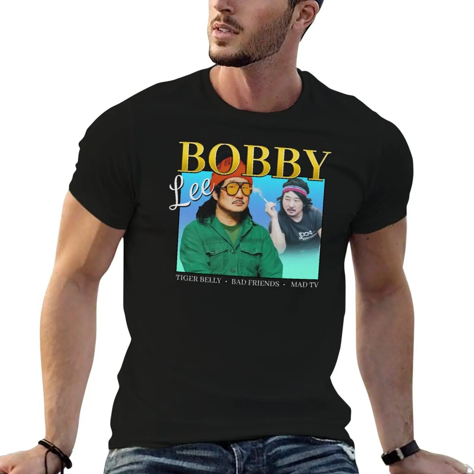 Bobby Lee retro / vintage design T-Shirt Modern Style Print T-Shirt
