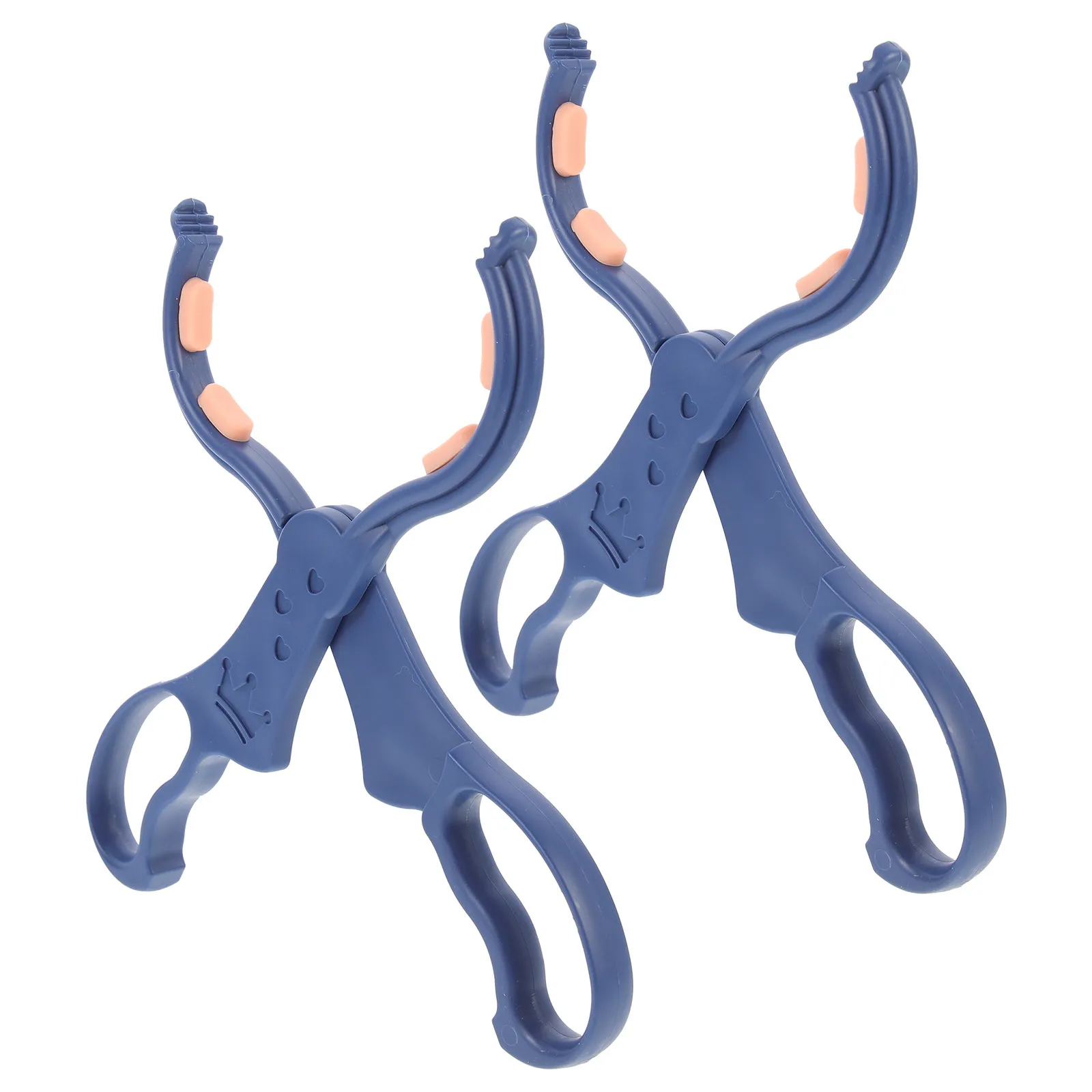 

2 шт. Премиальные противоскользящие зажимы из полипропилена для бутылочек, съемные щипцы для стерилизации детских бутылочек, сосок и горячих бутылочек, для домашнего использования