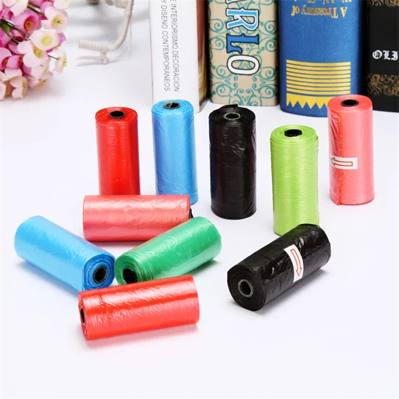 HOT SALE 6/3 Roll /set Portable Disposable Baby Diaper Waste Dispenses Bag Storage Nappy Garbage Bags