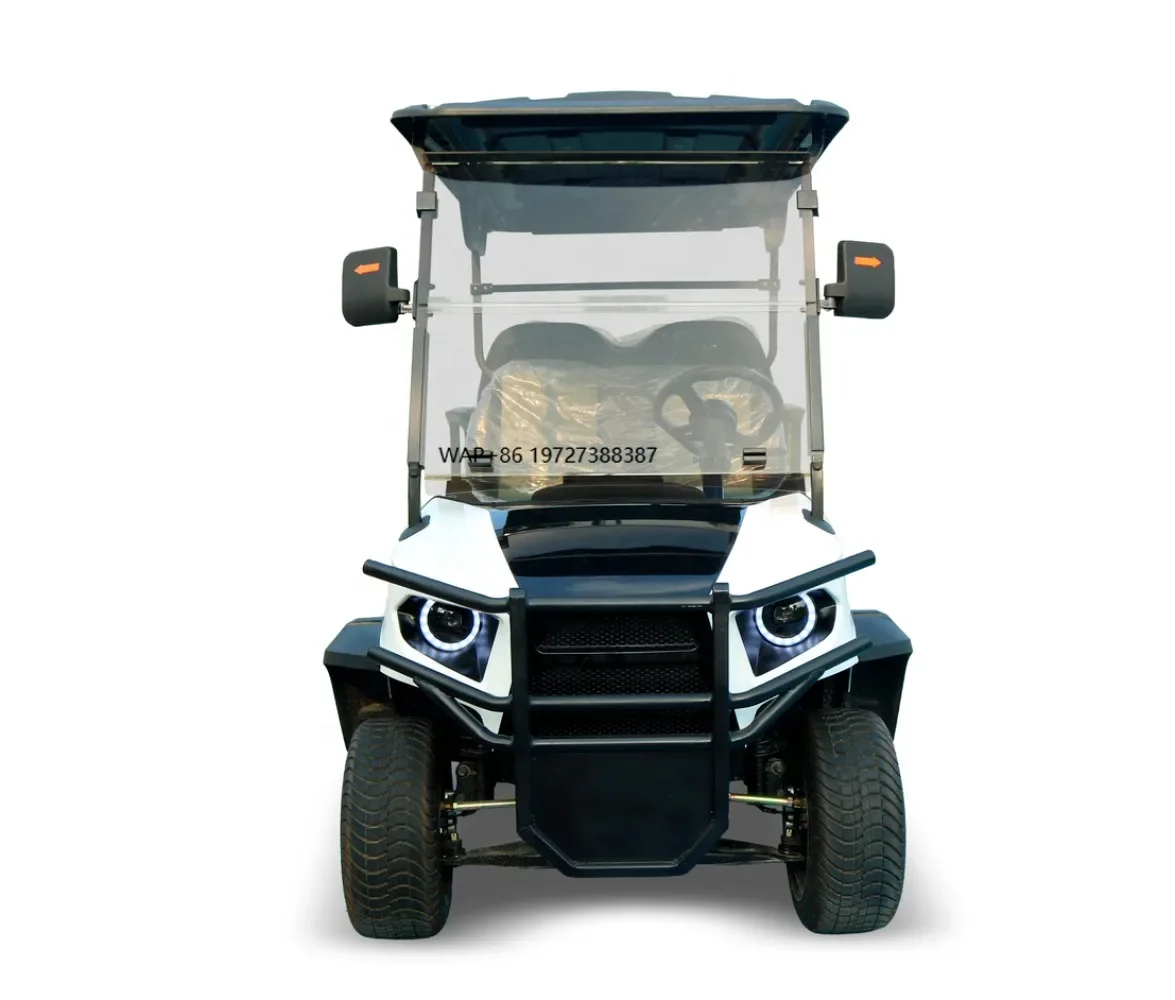 

48V 72V Lithium Battery Karts 5kw Electric Golf Cart Street Legal Off-Road Steel Plastic Car Buggy for 4-6 Seaters