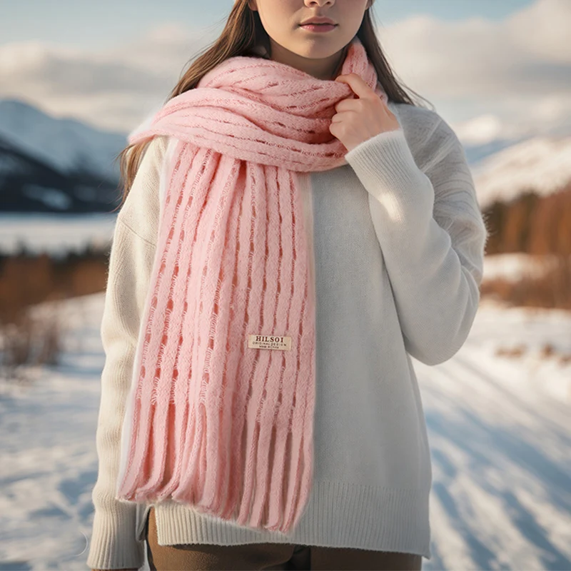 

Разноцветные шарфы, подходящие как для мужчин, так и для женщин, парные шарфы, теплая одежда для осени и зимы, подарки и для личного использования.