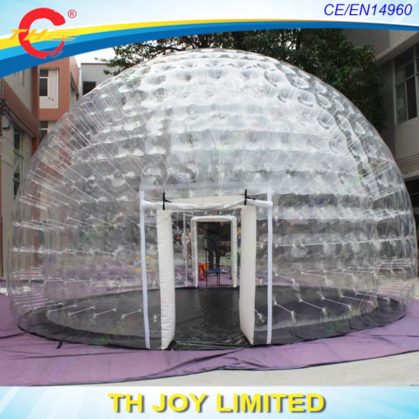 6m inflatable event dome igloo inflatable transparent clear bubble tent,inflatable geodesic domes,inflatable clear bubble tent