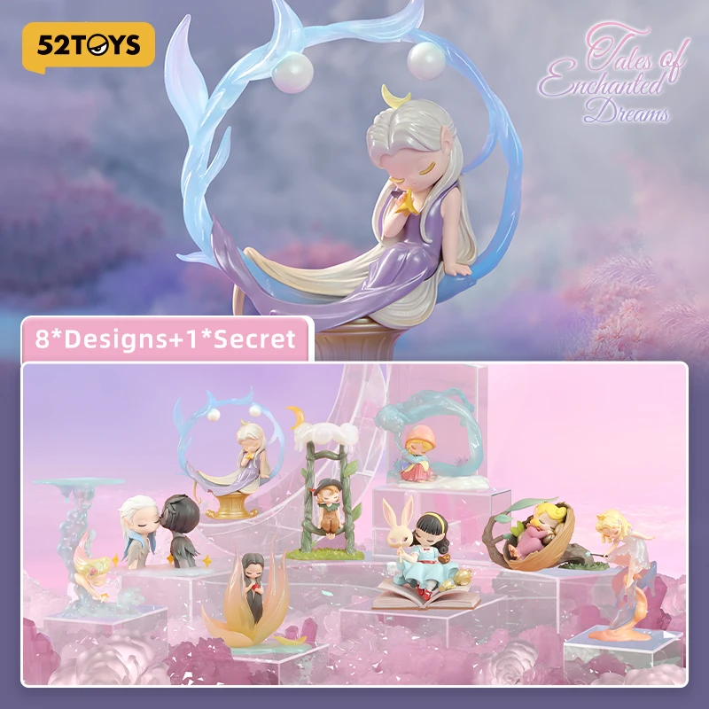 

52TOYS Mystery Box Sleep Dreamland Elves-Sales of Enchanted Dreams, случайная Коллекционная игрушка, украшение для рабочего стола, подарок