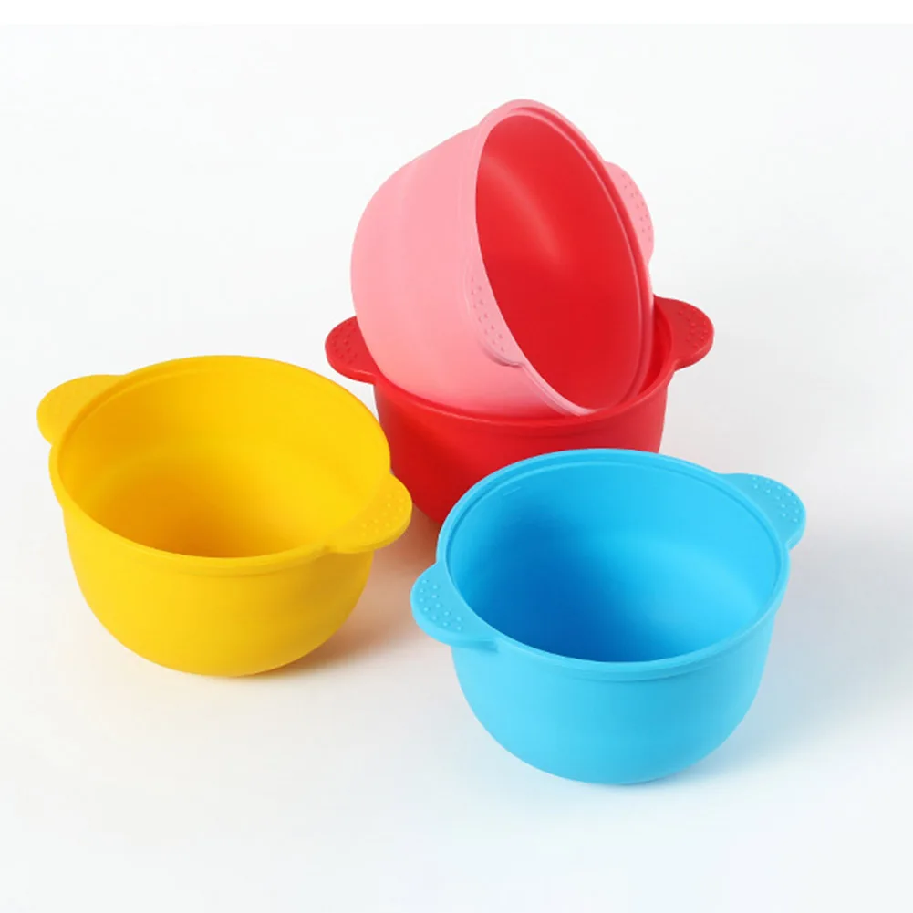 

300ml / 400ml Wax Warmer Heat-resisting Silicone Bowls Hair Removal Wax Replacement Pot Silicone Bowls Hair Removal