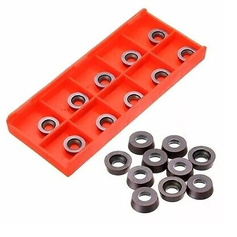 20Pcs RPMW1003M0 Lathe Insert Carbide Insert Milling Insert For Lathe Milling For Semi-finishing And Finishing 9.8X 9.8 X 3.2mm