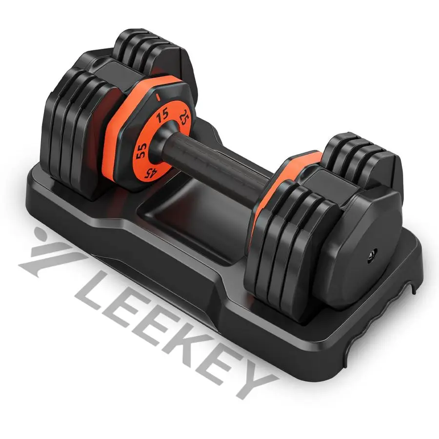 

Adjustable Dumbbells, Dumbbells with AntiSlip Handle for Exercise Fitness Fast Adjust Weight, Innovative Workout Eq Customizable