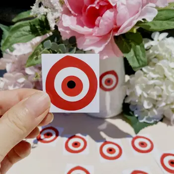 Červené samolepky s uhrančivým okem, turecké vinylové obtisky s fatimským okem, svatební obřízka, večírek, domácí dekorace, přeji hodně štěstí 10 nejlepší prodej turecké párty dekorace - №3