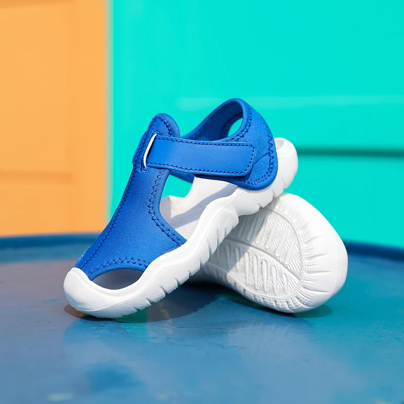 

22-33 Summer Fashion Anti-Slippery Baby Sandals Comfort Kids Girls Shoes Casual Children High Quality Boy Beach Free Shipping