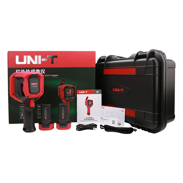 UNI-T UTi384H التصوير الحراري 384x288 وحدة التصوير قابل للتعديل التركيز الصناعية كاميرا تعمل بالأشعة تحت الحمراء 5 مليون بكسل الضوء المرئي