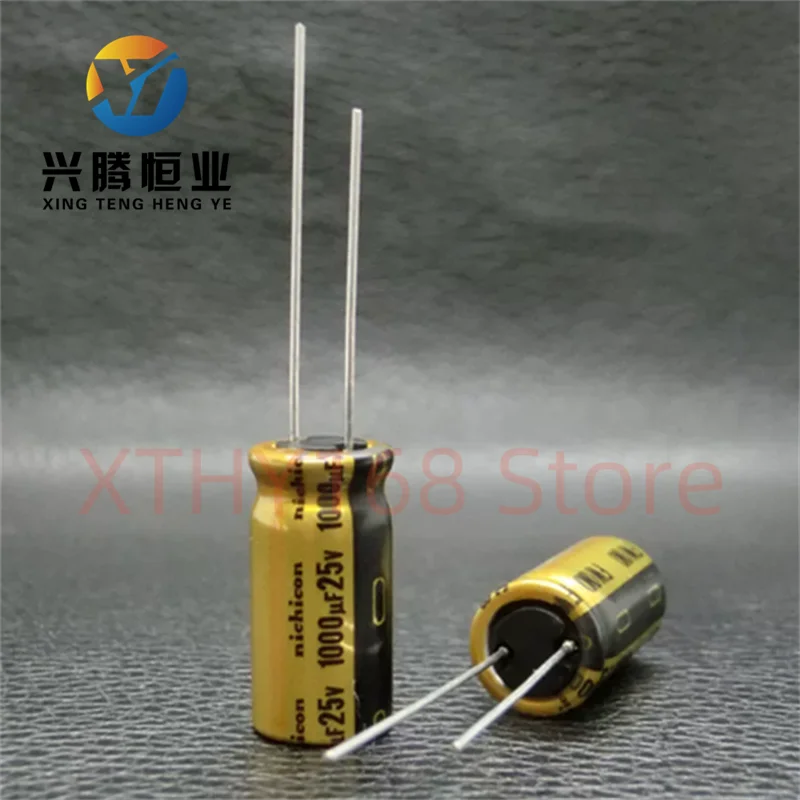 Nichicon FW 1000uF 25V Audio Electrolytic Capacitor 10*20