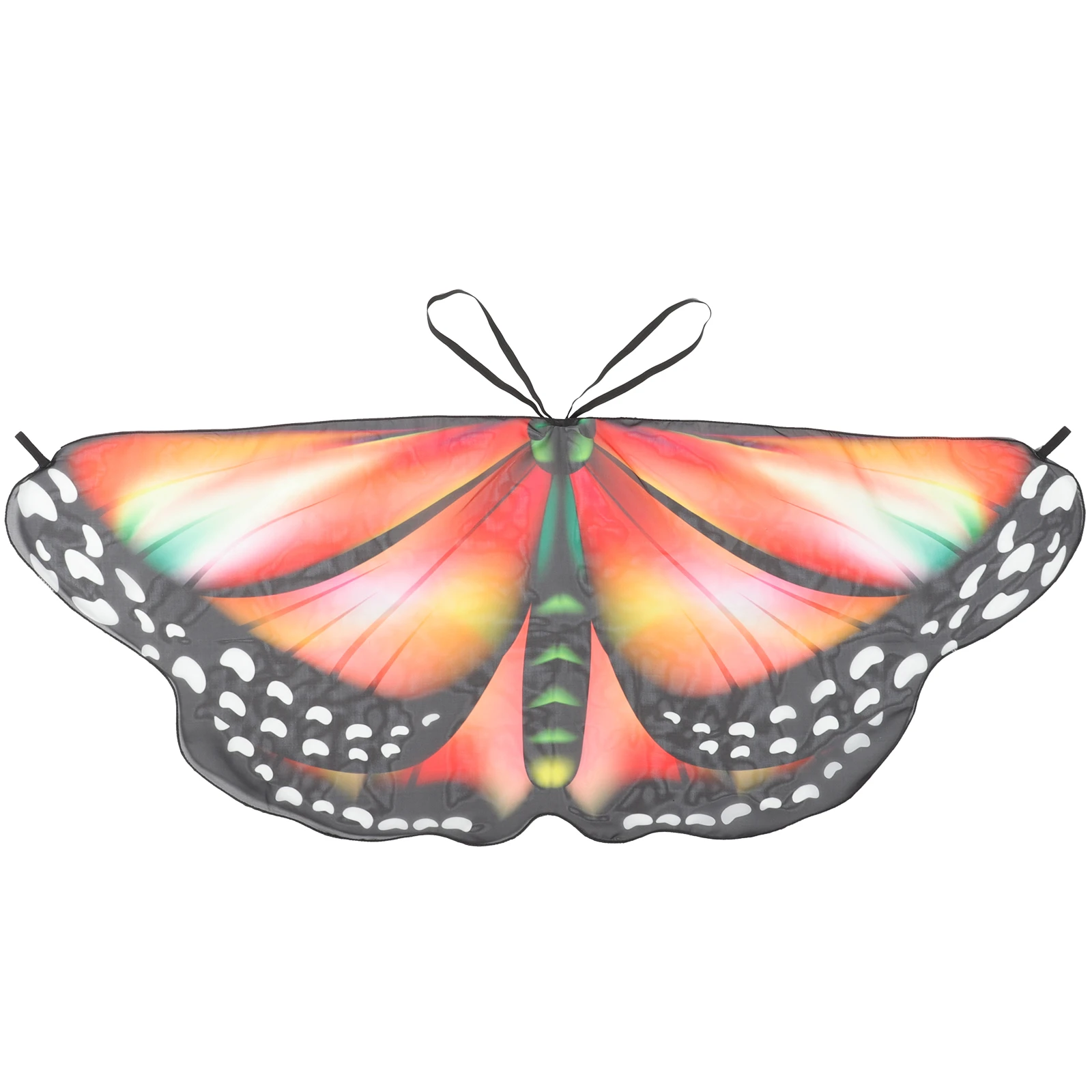 

s Butterfly Shawl Cosplay Supplies Chiffon Material Toddler Cape Gradient Kids Halloween Costume Outdoor Toy Play