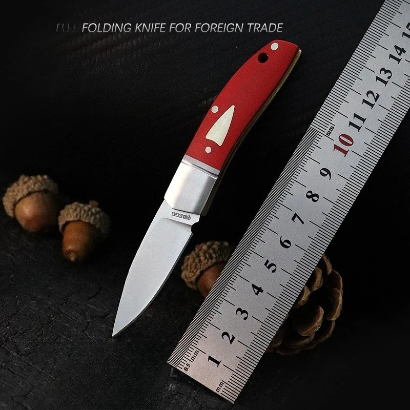 14C28N Blade Folding Pocket Outdoor Camping Hiking Fishing Survival Knife Hunting Portable Utility Fruit Knives EDC Tools