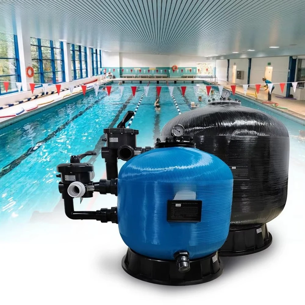 Hot Sale Side-Mount Sand Filter With Multiport Valve for  Swimming Pool